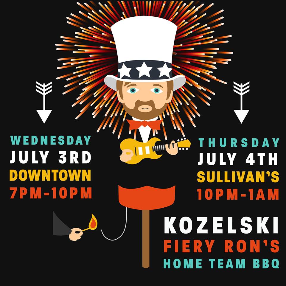 Kozelski band at Home Team BBQ for July 4th